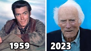 RAWHIDE 1959 Cast THEN and NOW The cast is tragically old