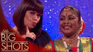 Dawn French Goes Wild At Shivanis Indian Dance Outfit  Little Big Shots
