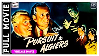 Sherlock Holmes  Pursuit To Algiers  1945 l Superhit Classic Movie l Basil Rathbone  Nigel Bruce