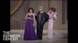 Bea Arthur Valerie Harper and Pam Dawber  Lucille Ball Tribute  1986 Kennedy Center Honors