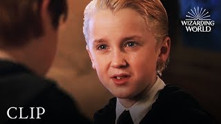 Draco Malfoy Introduces Himself To Harry  Harry Potter and the Philosophers Stone