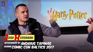 Interview with Josh Herdman  Gregory Goyle  Harry Potter  Best of Comic Con Baltics  2017