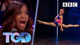 Pocketrocket Shyla WOWS with explosive moves   The Greatest Dancer  Auditions