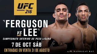UFC 216 Kevin Lee vs Tony Ferguson PromoTrailer