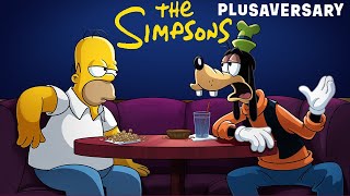 The Simpsons in Plusaversary 2021 Disney Short Film