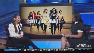 Actress Sky Katz talks about her role in the new series Surviving Summer