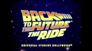 Carls Jr Back to the The Ride Universal Studios Hollywood Television Commercial 1993