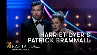 Harriet Dyer  Patrick Brammall fail to give away the International award  BAFTA TV Awards 2023