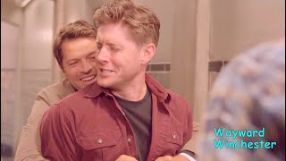Jensen Ackles  Misha Collins Funny Bloopers VS Real Life