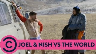 Joels A Stone Cold Wrestler  Joel  Nish vs The World  Comedy Central UK