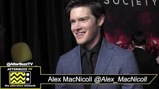 Alex MacNicoll  The Society Premiere  Red Carpet