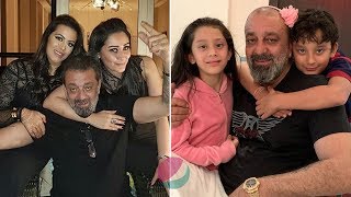 Actor Sanjay Dutt Family Members  Wife Daughters Son Parents Photos  Biography