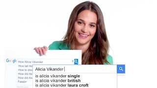 Alicia Vikander Answers the Webs Most Searched Questions  WIRED