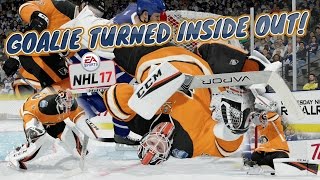 NHL 17 GOALIE TURNED INSIDE OUT Funny NHL 17 Moment Steve Mason Philadelphia Flyers