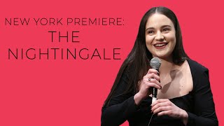 The Nightingale New York Premiere QA w Aisling Franciosi  Bruna Papandrea