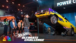 69 Charger Pops a Wheelie  Hot Wheels Ultimate Challenge  NBC