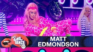 Matt Edmondson performs as Nicki Minaj  Lets Sing and Dance for Comic Relief 2017  BBC One