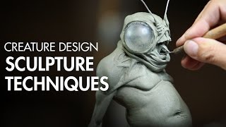 Creature Design Part 1  Sculpture Techniques with Jordu Schell  PREVIEW