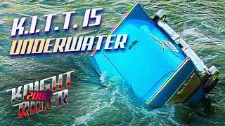 KITT Dives Underwater   Knight Rider 2000