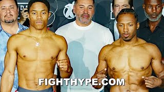 FLOYD SCHOFIELD VS HASKELL RHODES WEIGHIN DE LA H OYA GIVES UPDATE ON VERGIL ORTIZ JR FUTURE