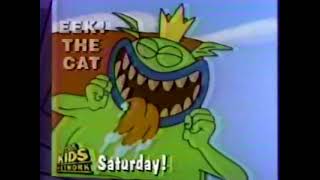 1993 Eek The Cat Fox Kids Network Saturday Morning Promo