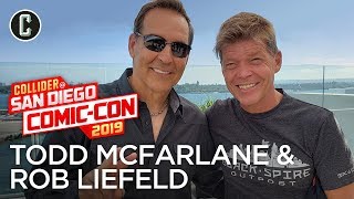 Todd McFarlane  Rob Liefeld Interview Comic Con 2019