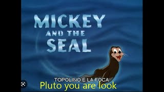 Mickey and the Seal 1948 pluto you are a fool look done
