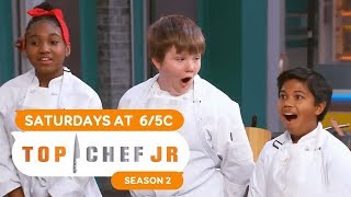 Food Festival FULL OPENING CLIP  Top Chef Junior Season 2 Episode 1  Universal Kids