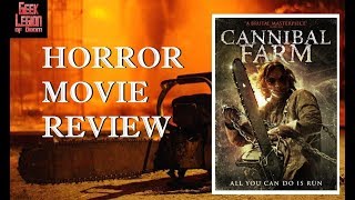 CANNIBAL FARM  2018 Kate DaviesSpeak  aka ESCAPE FROM CANNIBAL FARM Slasher Horror Movie Review