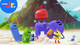 Where Does Sand Come From  Full Episode  StoryBots Answer Time  Netflix Jr