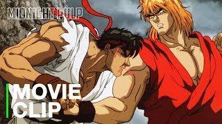 Evil Ken fights Ryu  the gang  Street Fighter II The Animated Movie 1994
