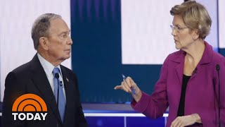 Democratic Candidates Pile On Michael Bloomberg In His Debate Debut  TODAY