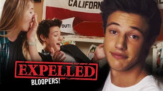 Expelled Bloopers with Cameron Dallas Lia Marie Johnson  The Cast