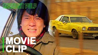 One of Jackie Chans Most Famous Car Stunts  Clip from My Lucky Stars HD