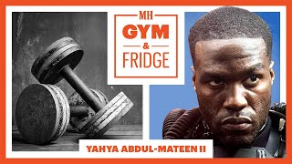 Yahya AbdulMateen II Shows His Gym  Fridge  Gym  Fridge  Mens Health