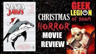 SANTA JAWS  2018 Reid Miller  Christmas Horror Movie Review