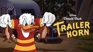 Trailer Horn 1950 Disney Cartoon Short Film  Donald Duck Chip and Dale