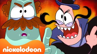 Patricks Mustache Turns Him EVIL  The Patrick Star Show  Nicktoons