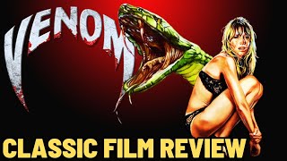 Venom 1982 CLASSIC FILM REVIEW  Oliver Reed  Klaus Kinski  Susan George  Killer Snake Movie