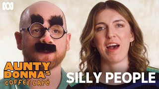 Silly people extended scene  Aunty Donnas Coffee Cafe  ABC TV  iview
