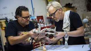 Adam Savages One Day Builds Cylon Models with Battlestar Galacticas Aaron Douglas