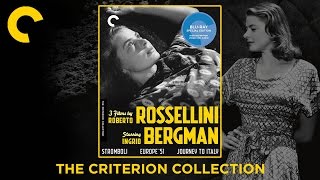 3 Films By Roberto Rossellini Starring Ingrid Bergman  The Criterion Collection Bluray Digipack