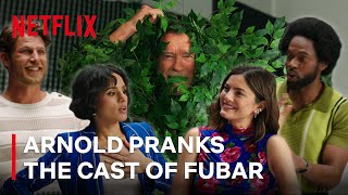 Arnold Schwarzenegger Pranks the Cast of FUBAR  Netflix