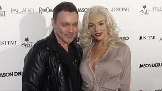 Courtney Stodden and Doug Hutchison STAR Hollywood Rocks Red Carpet Arrivals