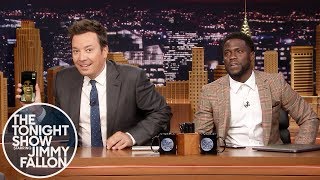 Kevin Hart FaceTimes Dwayne Johnson While CoHosting The Tonight Show