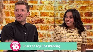 Miranda Tapsell  Gwilym Lee Star In Aussie RomCom Top End Wedding  Studio 10