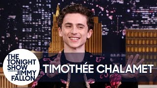 Timothe Chalamet Reacts to Being Photoshopped into Artwork Memes