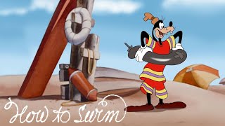 How to Swim 1942 Disney Goofy Cartoon Short Film