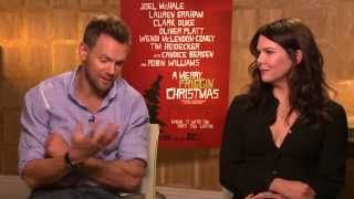 A Merry Friggin Christmas Joel McHale  Lauren Graham Exclusive Interview  ScreenSlam