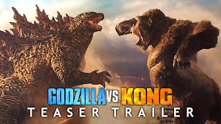GODZILLA vs KONG 2021 Teaser Trailer Concept  HBO Max MonsterVerse Movie